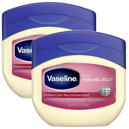 Vaseline_Healing_Jelly_Baby,_2-Pack_–_Hypoallergenic_Moisturizer_for_Baby_Care,_Diaper_Rash,_Sensitive_and_Dry_Skin,_Baby_Powder_Scent,_13_Oz_Ea