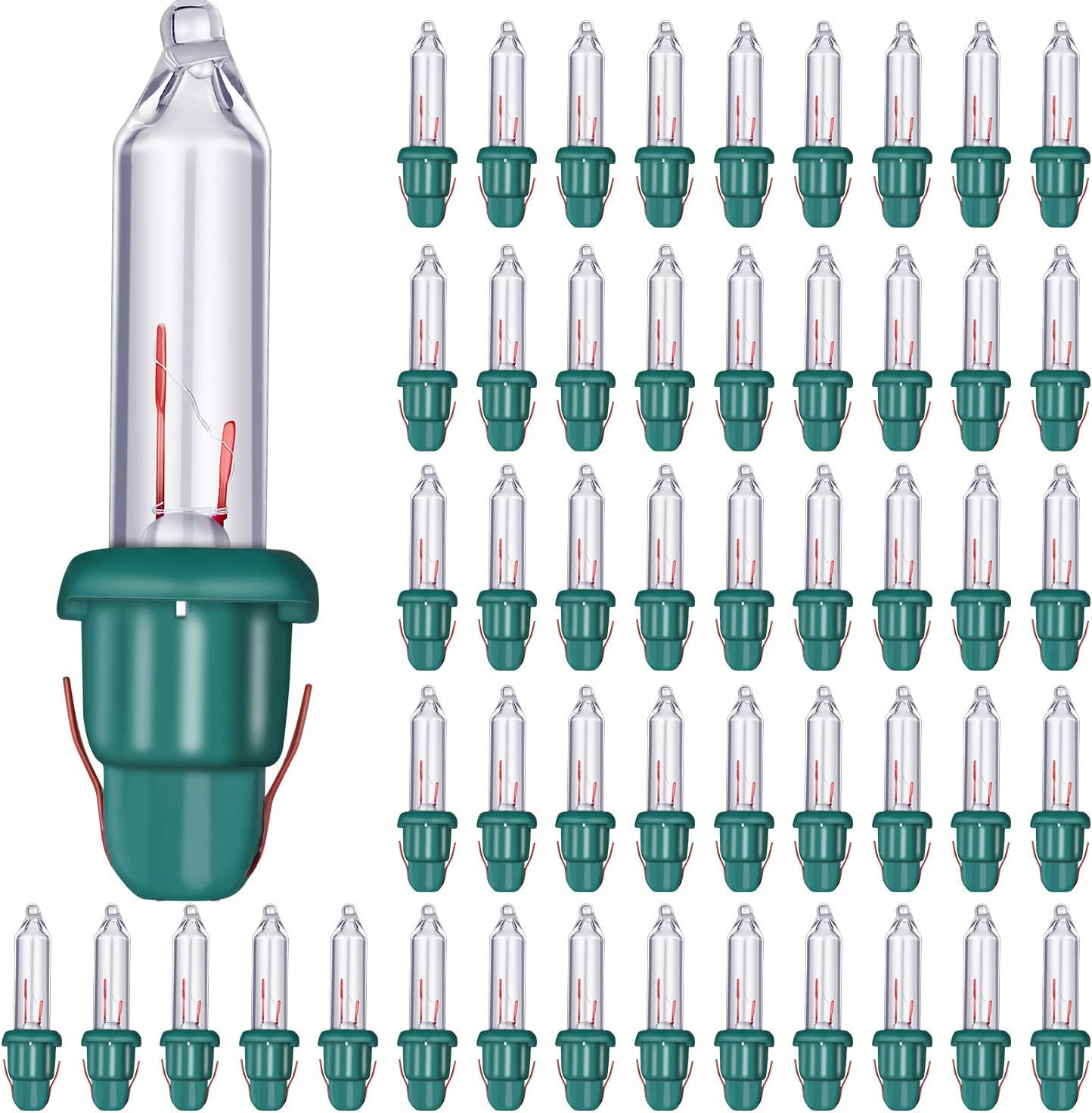 Mudder_150_Pcs_Replacement_Mini_Light_Bulbs_Christmas_Tree_2.5_V_Incandescent_Glass_String_Light_Bulbs_with_Base_Indoor_Outdoor_Xmas_Decoration,_0.17_Ampere,_0.425_Watt_(Clear,Green)