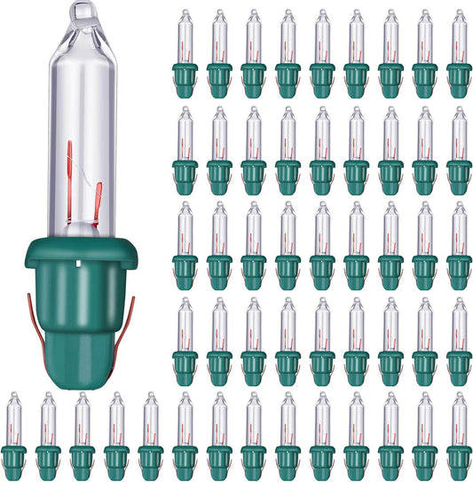 Mudder_150_Pcs_Replacement_Mini_Light_Bulbs_Christmas_Tree_2.5_V_Incandescent_Glass_String_Light_Bulbs_with_Base_Indoor_Outdoor_Xmas_Decoration,_0.17_Ampere,_0.425_Watt_(Clear,Green)