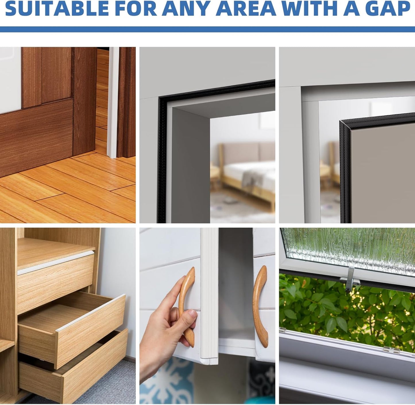 118”Wedge_Weather_Stripping_Door_Seal_Strip_for_Door_Frame,Self-Adhesive_Window_Insulation_for_Winter,Dark_Foam_Gap_Filler_for_Light_Noise_Blocker,Front_Exterior_Door_Side_Draft_Stopper,White