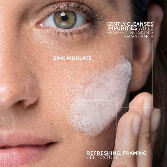 La Roche-Posay Effaclar Purifying Foaming Gel Cleanser for Oily Skin, With Zinc Pidolate To Remove Excess Oil, Alcohol Free & Oil Free, Face Wash For Oily Skin, Dermatologist & Sensitive Skin Tested