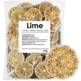 Dried Lime Slices 3.52oz/100g, Dehydrated Dry Lime For Cocktails, 100% Natural & No Additives, No Sugar Added (3.52 oz)