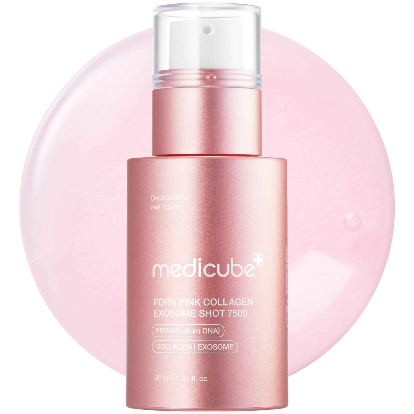 medicube Exosome Shot Spicule Facial Serum | Liquid Skin Booster Serum | Exosome, AHA+BHA+PHA | Pore Care, Dead Skin Cells, Skin Texture | Korean Skincare, 1.01 fl.oz