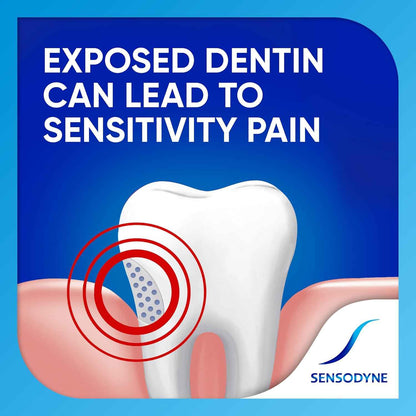 Sensodyne Extra Whitening Toothpaste for Sensitive Teeth, Cavity Prevention and Sensitive Teeth Whitening - 2.7 Ounces (Pack of 2)
