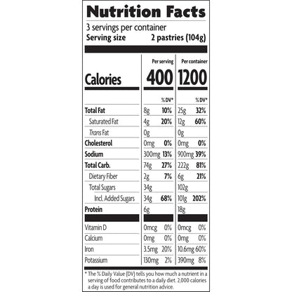 Nature's_Path_Organic_Frosted_Cherry_Pomegranate_Toaster_Pastries,_11_oz_(Pack_of_1),_Non-GMO