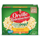 Orville Redenbacher’s Microwave Popcorn SmartPop! Value Size, Butter Flavor, 2.69 oz., 12-Count