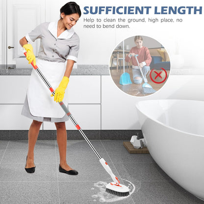 SetSail_Floor_Scrub_Brush,_3-In-1_Tile_Tub_Floor_Scrubber_with_52-inch_Adjustable_Long_Handle_Shower_Cleaner_and_3_Detachable_Replacement_Brush_Heads_for_Cleaning_Bathroom_Kitchen_Walls_Tub_Tile