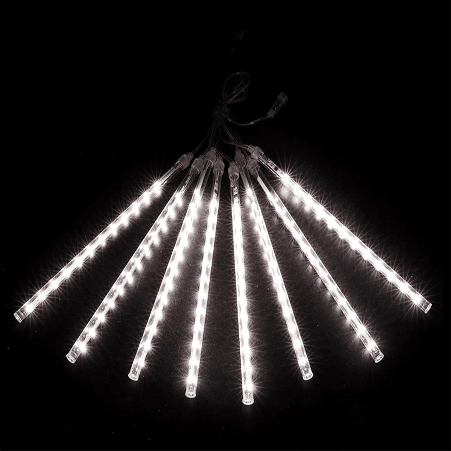 LJLNION_Meteor_Shower_Lights,_12_Inch_Outdoor_Icicle_Christmas_Lights,_8_Tubes_288_LED_Iciclelights_Snow_Falling_Light,_Connectable_Raindrop_Light,_Xmas_Wedding_Party_Tree_Holiday_Decor,_White