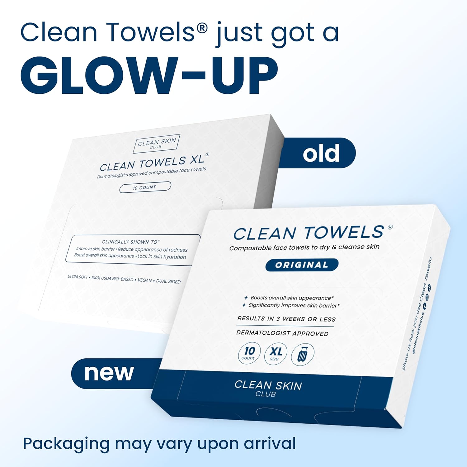 Clean_Skin_Club_Clean_Towels_XL®,_Travel_Pack_100%_USDA_Biobased_Disposable_Face_Towel,_Eczema_Association_Accepted,Dry_Wipes,_TSA-Approved_Travel_Essential,_3_Packs,_30_ct_Total