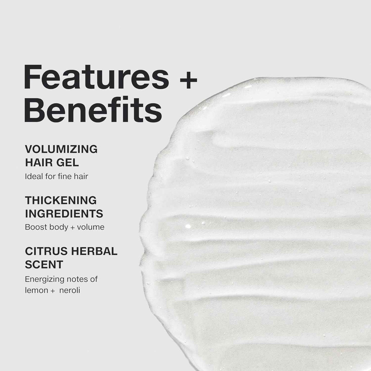 Paul Mitchell Extra-Body Sculpting Gel, Adds Fullness + Styling Control, For Fine Hair
