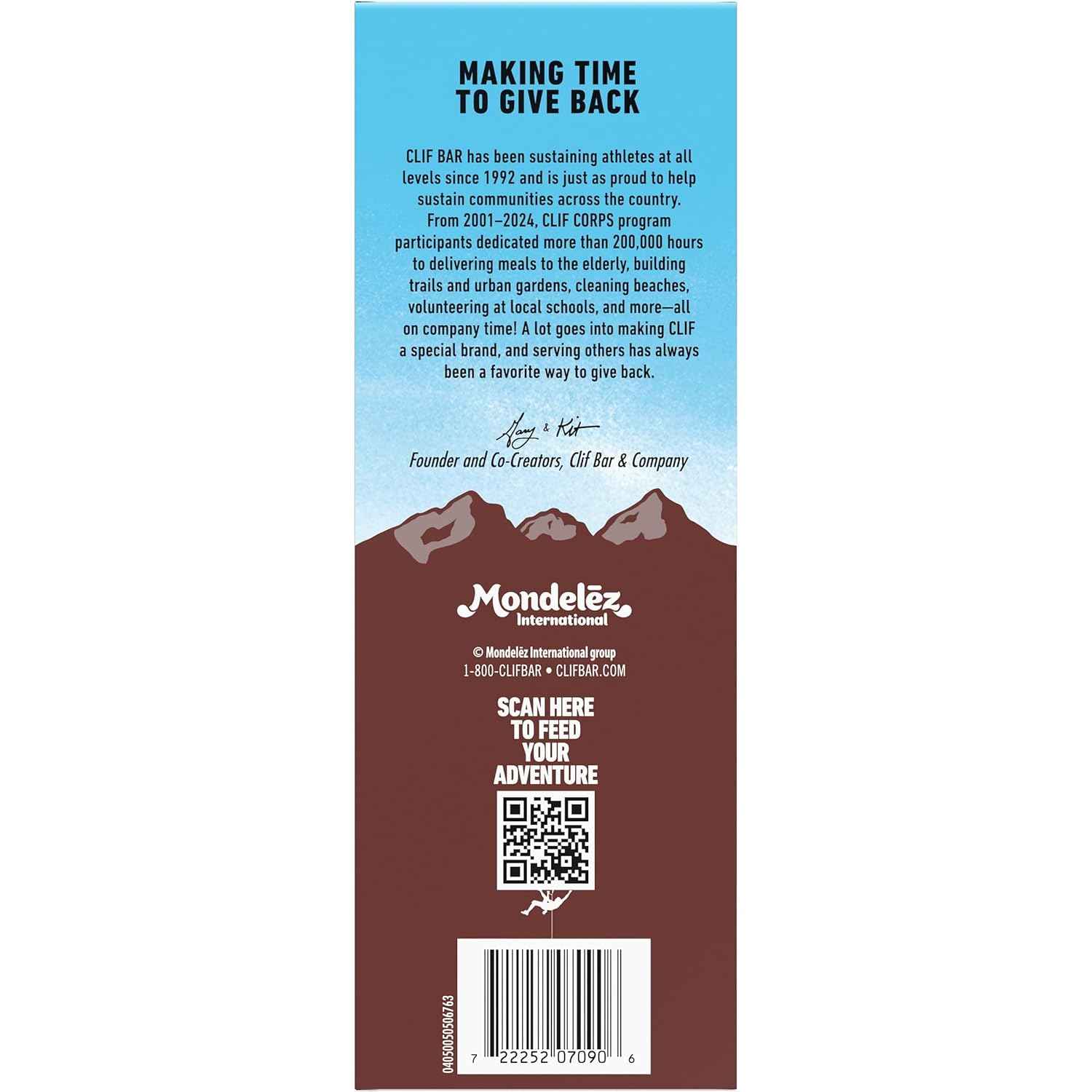 CLIF BAR Energy Bites - Made with Organic Oats - 6g Plant Based Protein - Non-GMO (5 Packs)