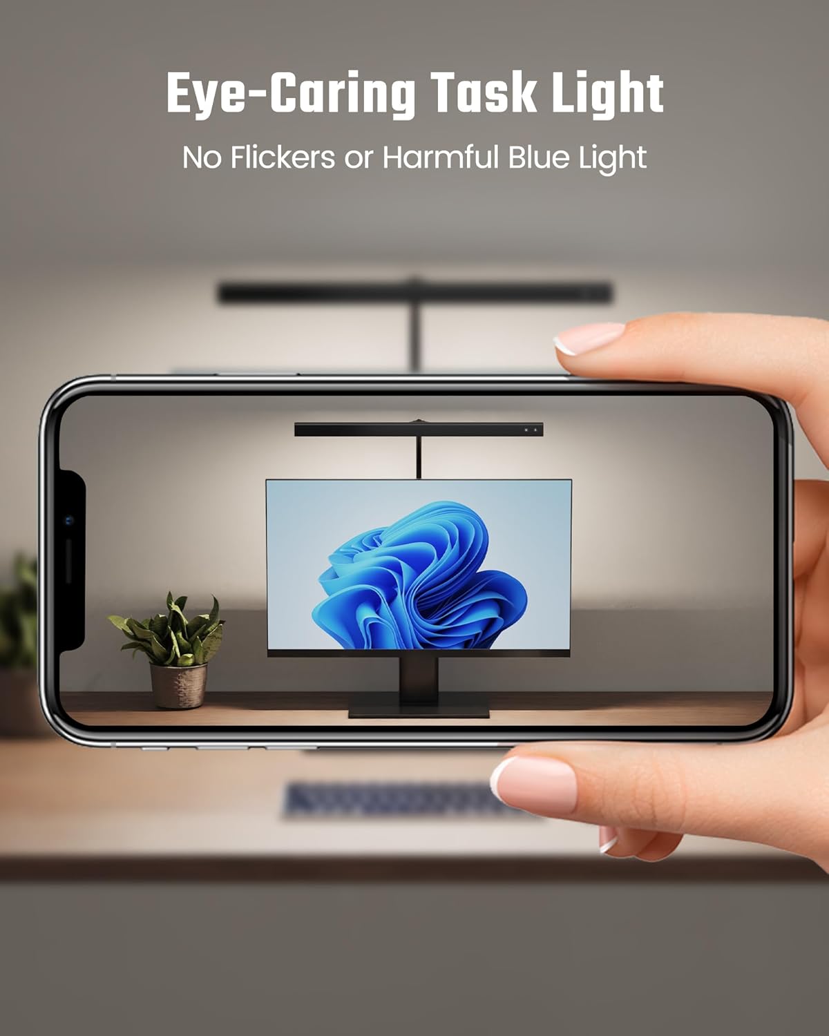 SUPERDANNY_LED_Desk_Lamp_for_Office_Home,_Eye-Caring_Desk_Light_with_Adjustable_Gooseneck,_12W_Touch_Control_Dimmable_Brightness,_Architect_Clamp_Lamp_with_USB_Adapter_for_Reading_Study_Workbench