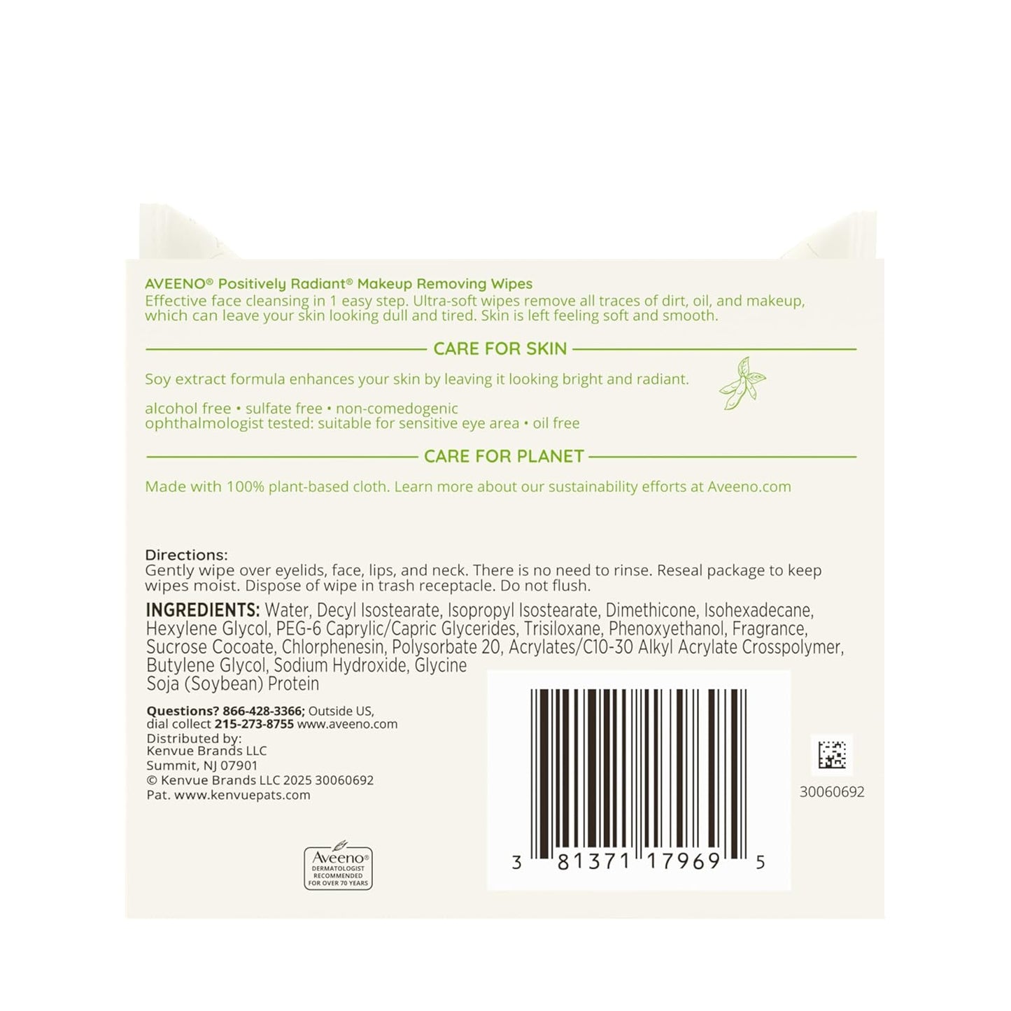 Aveeno_Positively_Radiant_Makeup_Remover_Wipes,_Oil_Free,_Alcohol_Free,_Non-Comedogenic_Facial_Cleansing_Wipes,_Gentle_Face_Wipes_for_Sensitive_Skin,_Travel_Makeup_Wipes,_Twin_Pack,_2_x_25_Ct