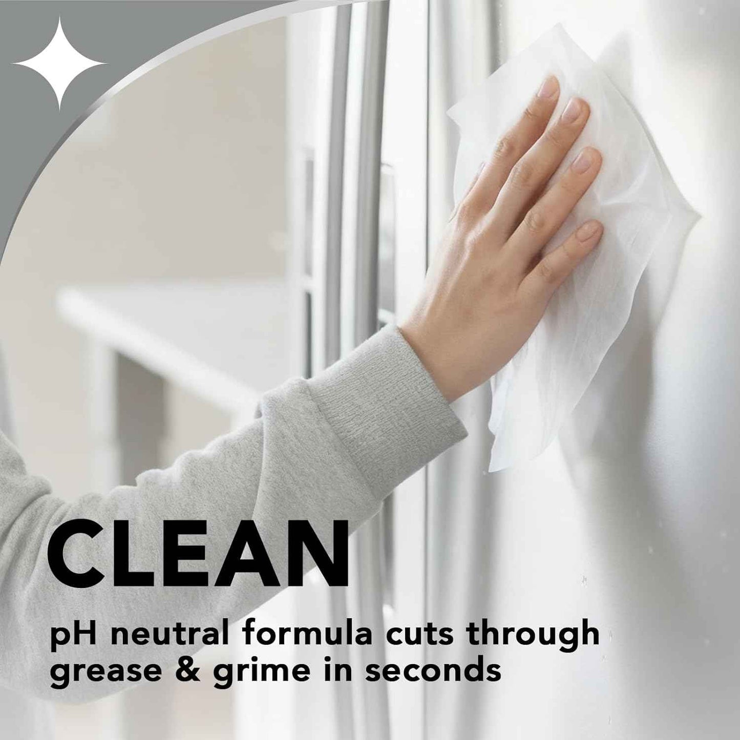 Weiman Stainless Steel Cleaner, Anti-Fingerprint, Removes Grease, Water Spots, Streaks & Residue, Polishing Cleaner Safe for Appliances, Chrome, Sinks & Grill Exteriors