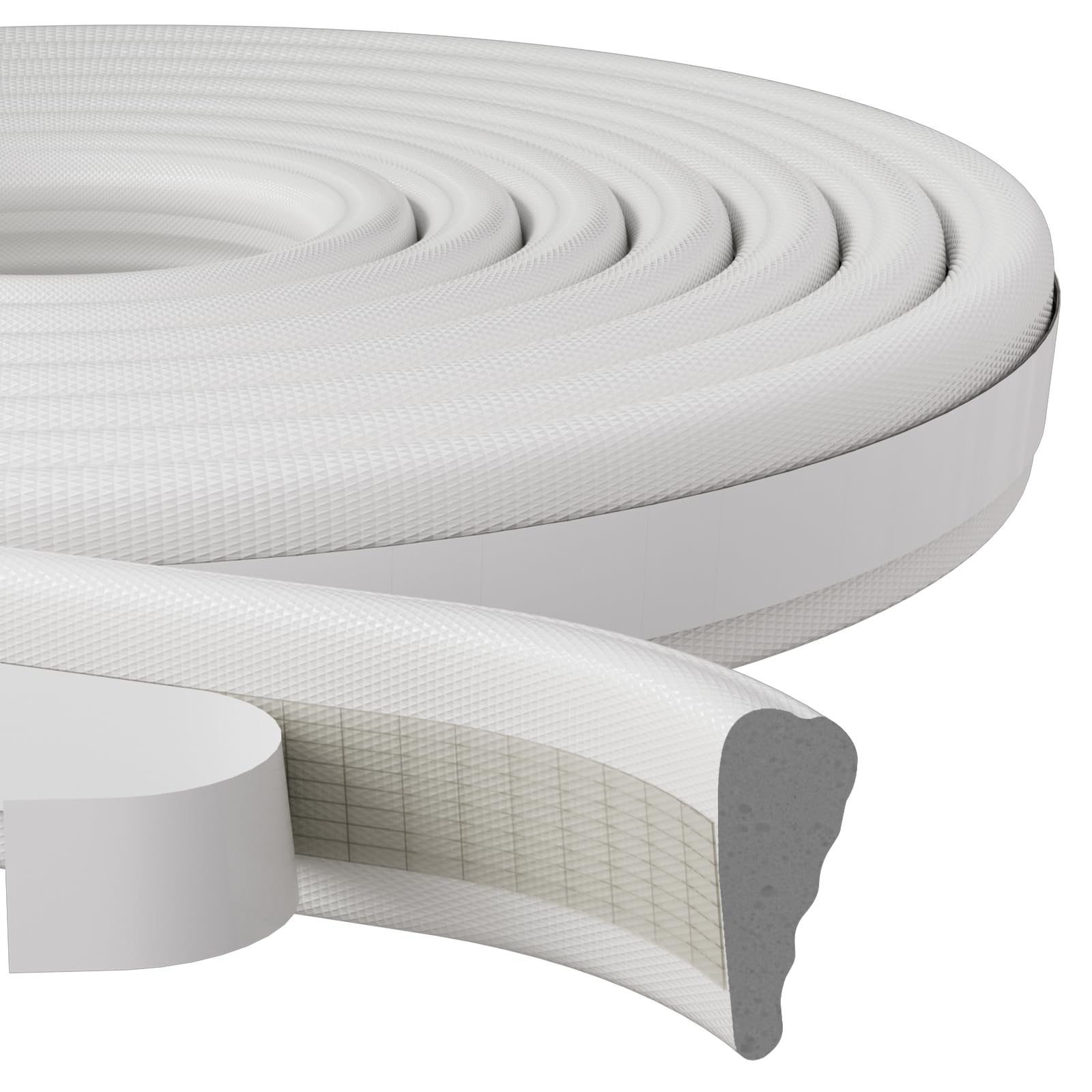 3pcs x196 Inch - White