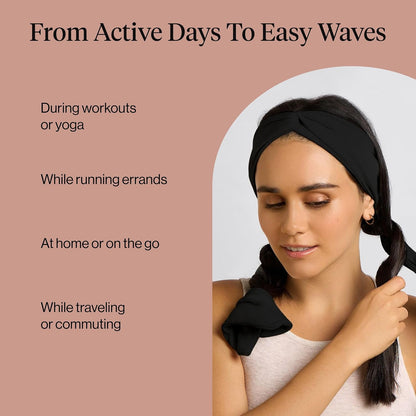 Kitsch_Set_&_Flow_Active_Heatless_Curling_Headband_For_Women_–_Achieves_Heatless_Curls_Overnight,_No_Heat_Damage_|_Heatless_Curlers_with_Flexible_Fit_|_Great_During_Gym_Sessions,_Travel_-_Black,_1pc