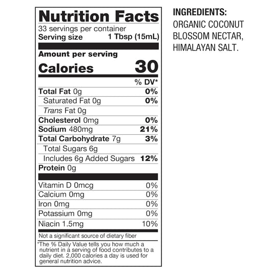 BetterBody_Foods_Organic_Coconut_Aminos,_Soy_Sauce_Alternative,_Gluten_Free,_Soy_Free,_Non-GMO,_16.9_Ounces