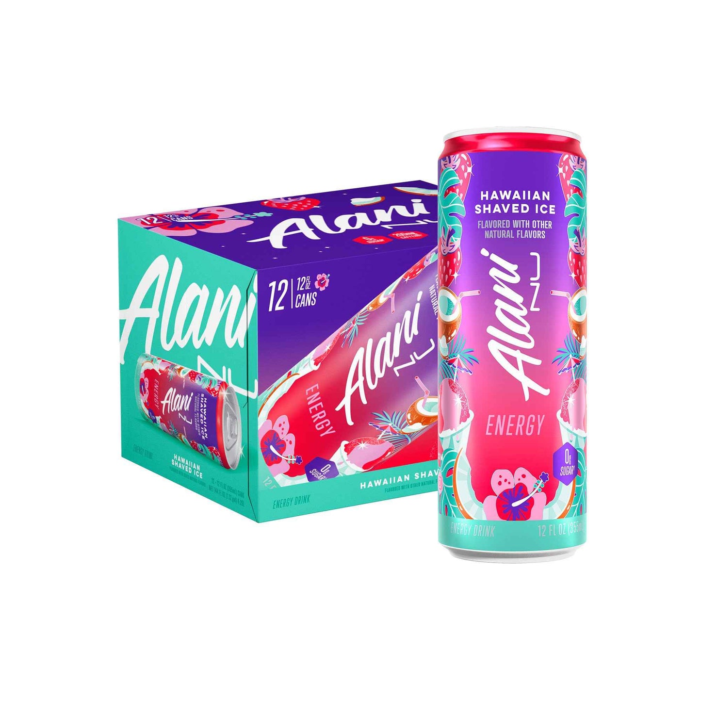 Alani Nu, Sugar Free, Low Calorie Energy Drinks, 200mg Caffeine, Biotin, B Vitamins, Zero Sugar, 10 Calories