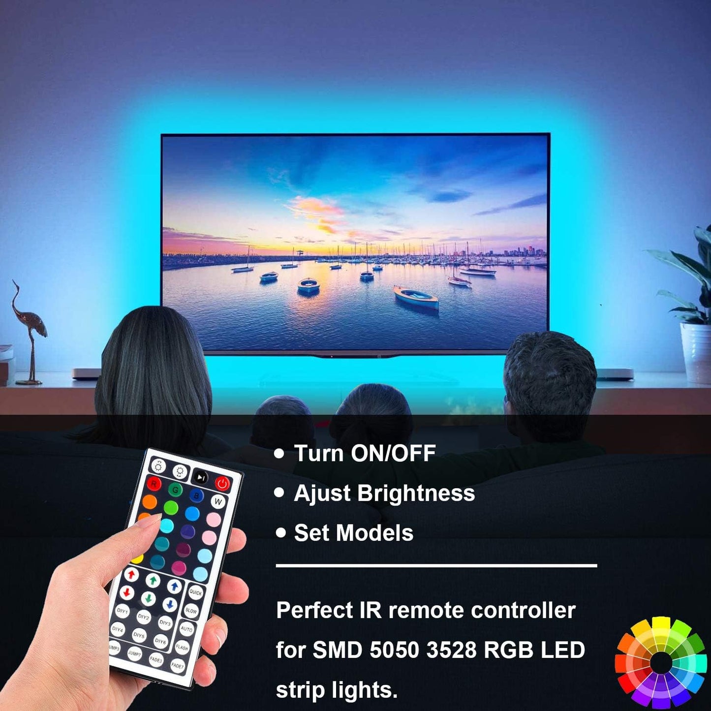 RGB_LED_Strip_Light_Remote_Controller,_IR_Remote_Controller_Replacement_for_SMD_5050_3528_2835_RGB_LED_Light_Strip_Lights