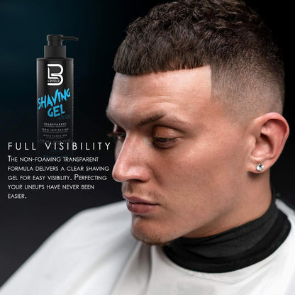 L3 Shaving Gel - Straight Razor Shave Gel - Non-Irritating - Refreshing Smell - No Hot Towel Necessary