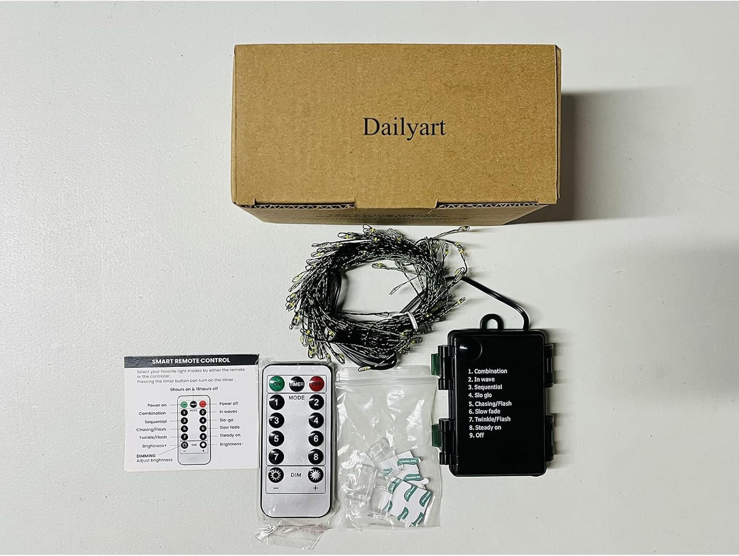 Dailyart_6feet_120_LED_Starry_Lights,_Battery_Operated_Waterproof_Dark_Green_Copper_Wire_Fairy_Light_String_Light_for_Garland,_Wreath,_Patio,_Garden,_Wedding,_Party,_Xmas