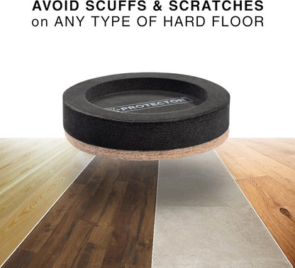 Felt_Furniture_Sliders_for_Hardwood_Floors_X-PROTECTOR_16_PCS_3_½”_-_Furniture_Slider_with_Unique_Design_-_Heavy-Duty_Furniture_Movers_for_Hard_Surfaces_-_Felt_Sliders_-_Move_Your_Furniture_Easily!