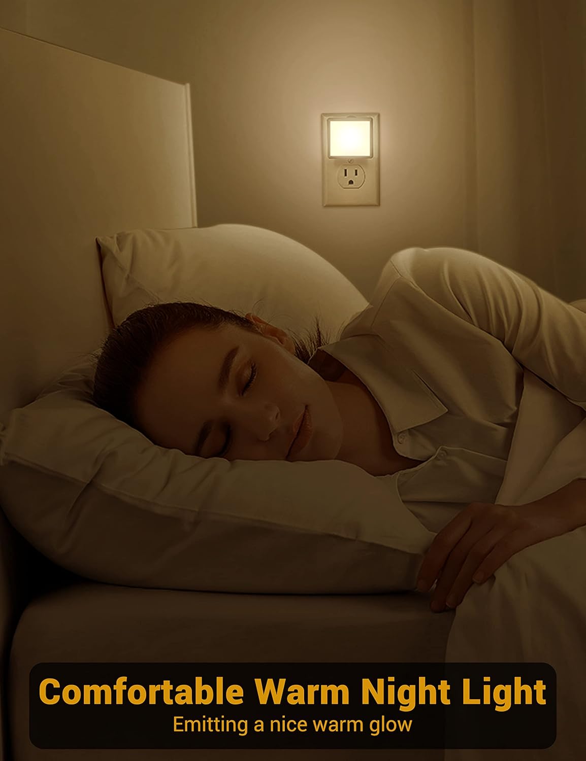 JandCase_Night_Lights_Plug_into_Wall_2_Pack,_Plug_in_Night_Light_with_Dusk-to-Dawn_Light_Sensor,__Warm_White/Daylight/Red/Amber/Blue_White_0.3W,_LED_Nightlight_for_Bathroom,_Adult,_Hallway