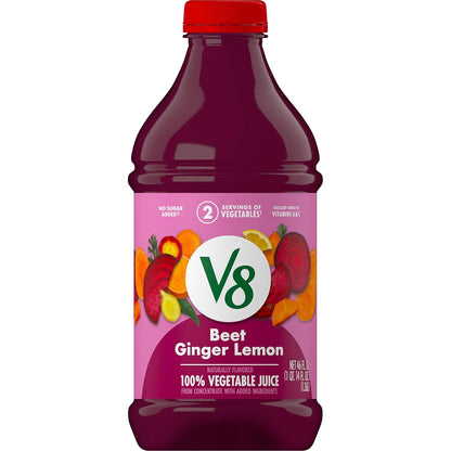 V8_Beet_Ginger_Lemon_100%_Vegetable_Juice,_46_fl_oz_Bottle