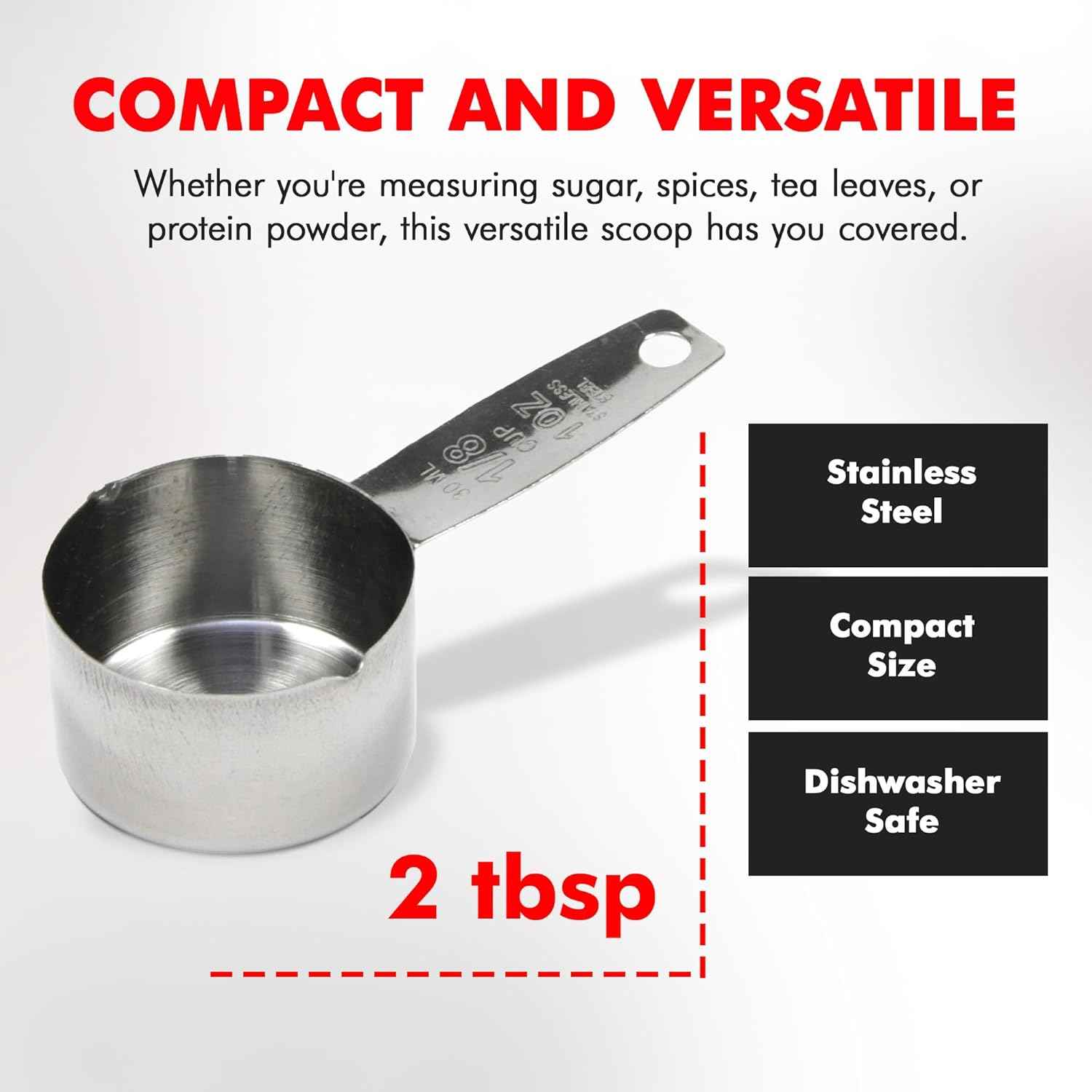 Chef Craft Select Coffee Measurer, Stainless Steel