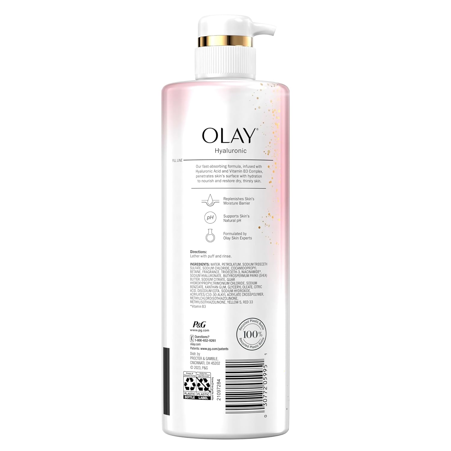 Olay_Body_Wash_for_Women,_Intensely_Hydrating,_Hyaluronic_Acid_Serum_Complex,_Renews_Moisture,_Free_of_Parabens_&_Phthalates,_Vitamin_B3_Lameller_Technology,_For_All_Skin_Types,_20_fl_oz_(Pack_of_4)