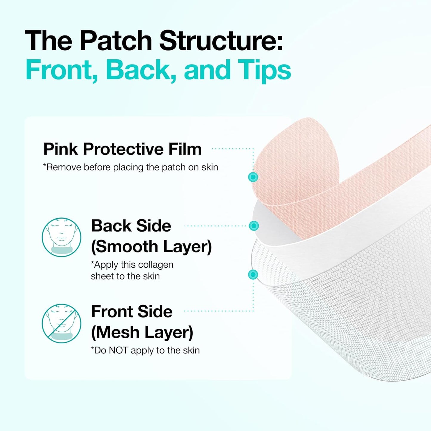 Anua_PDRN_Collagen_Melting_Patch_for_Neck,_Lifting_and_Firming,_Thin_Film_for_Neck_Fine_Lines_&_Forehead,_Plumping_Effect_with_Salmon_DNA,_Korean_Skincare,_0.02g_x_4EA,_Patch_Only
