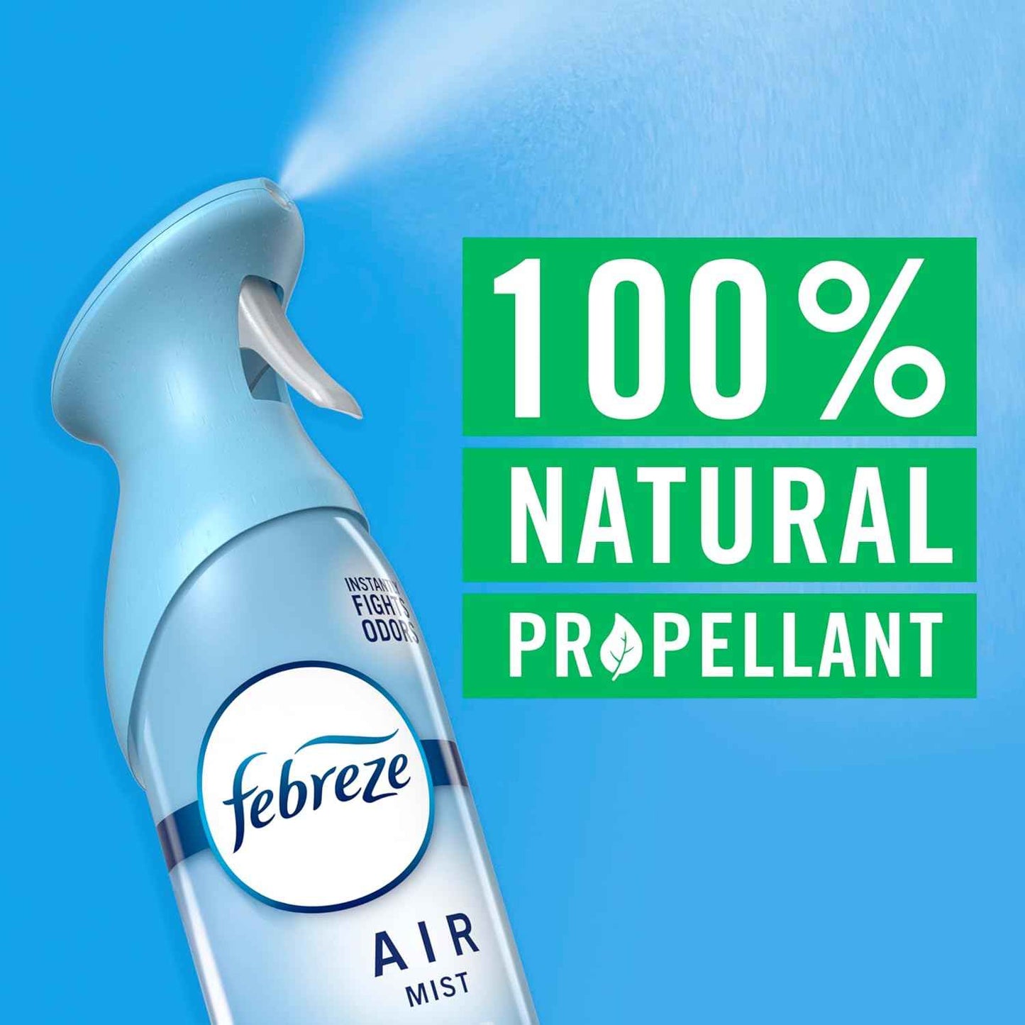 Febreze Air Mist, Air Freshener Spray, Odor Fighting Room Spray, Deodorizer for Home Bathroom Kitchen Office Apartment Dorm Room Classroom