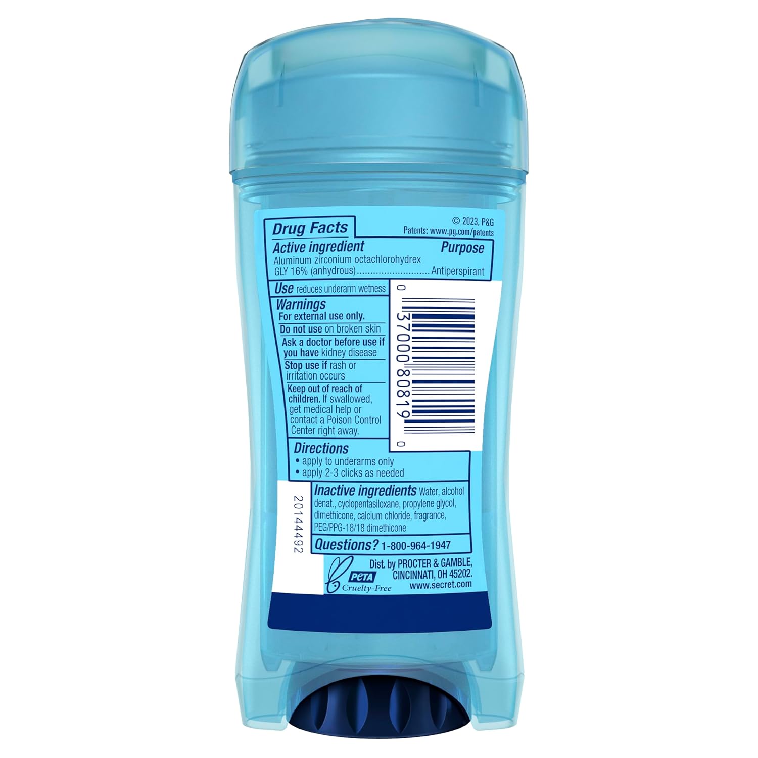 Secret_Outlast_Antiperspirant_Deodorant_for_Women,_Clear_Gel,_72hr_Sweat_and_Odor_Protection,_PH_Balancing_Minerals,_Long_Lasting_Underarm_Deodorant_Gel,_Protecting_Powder_Scent,_2.6_oz