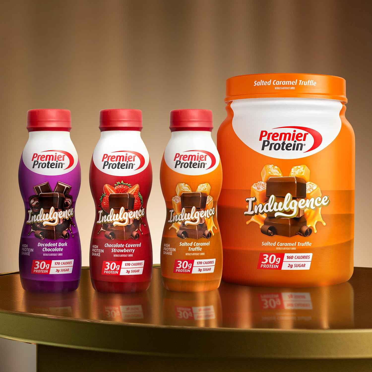 Premier Protein Shake INDULGENCE, 30g Protein, 170 Calories, 3g Sugar, 11.5 fl oz