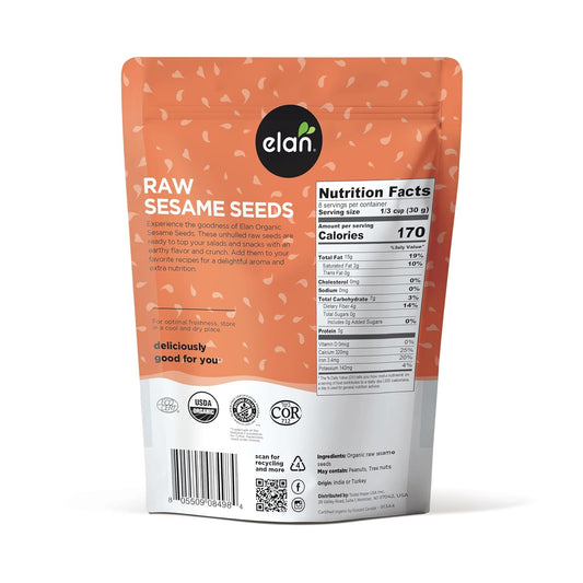 Elan_Organic_Sesame_Seeds,_Non-GMO,_Vegan,_Gluten-Free_,_8.8_oz