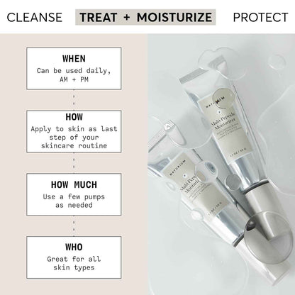 Naturium Multi-Peptide Moisturizer, Hydrating & Smoothing Skin Care, Moisturizes with Ethylated Vitamin C & Panthenol