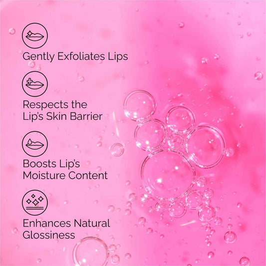 The Ordinary PHA 5% Exfoliating Lip Serum, Hydrating Overnight Lip Exfoliator Treatment, 0.5 Fl Oz