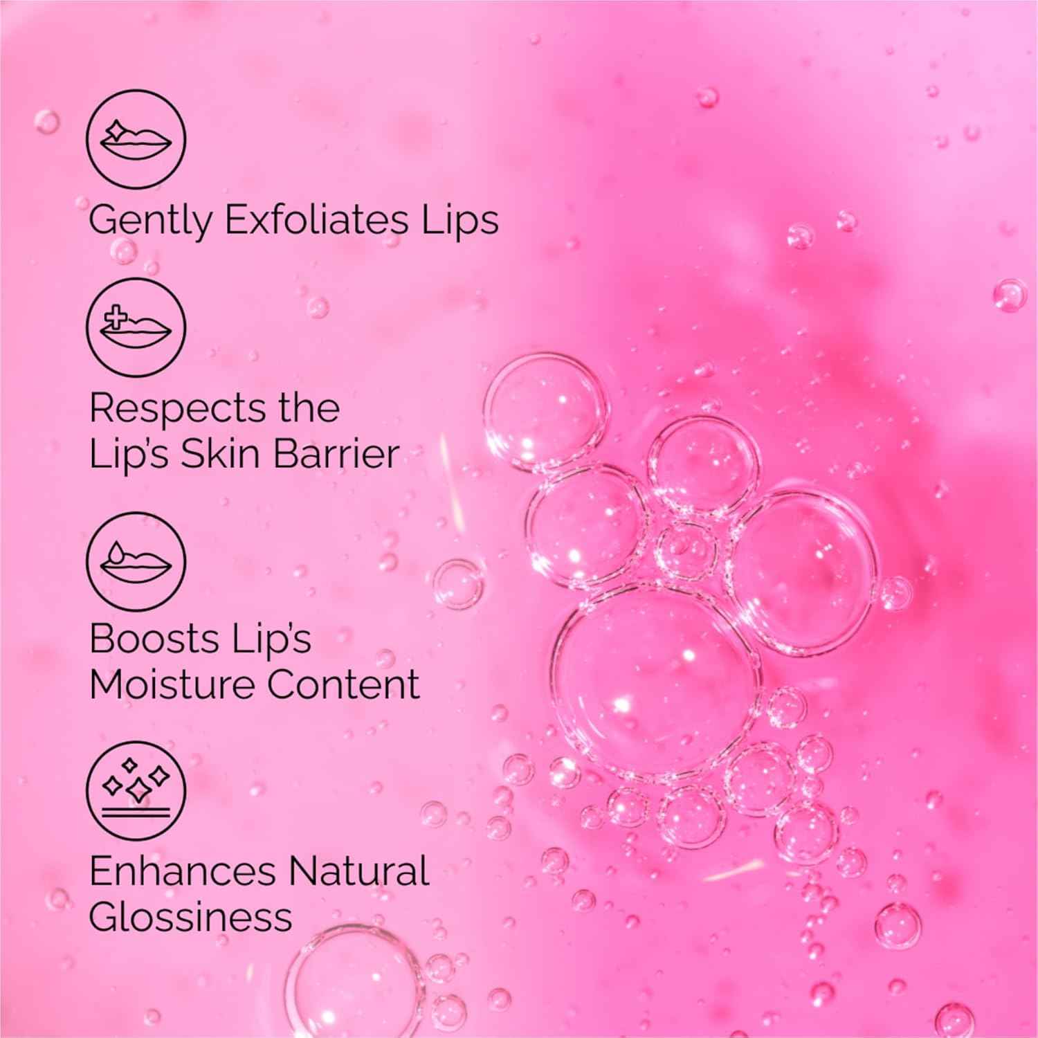 The Ordinary PHA 5% Exfoliating Lip Serum, Hydrating Overnight Lip Exfoliator Treatment, 0.5 Fl Oz