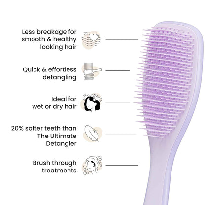 Tangle Teezer Fine Ultimate Detangler Brush, Dry & Wet Hair Brush to Detangle & Reduce Breakage for Fine Hair Types