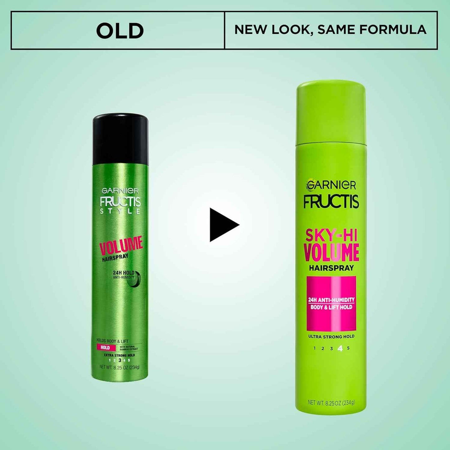 Garnier Fructis Style Volume Anti-Humidity Hairspray, 8.25 Oz