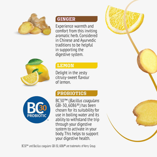Twinings_Superblends_Probiotics+_Lemon_&_Ginger_Flavoured_Herbal_Tea_with_Turmeric,_Caffeine-Free,_18_Count_(Pack_of_1),_Enjoy_Hot_or_Iced,_18_Teabags