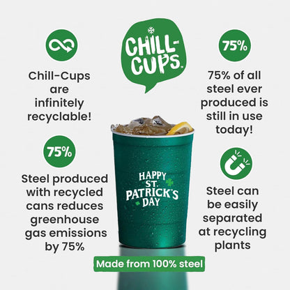 16_oz._Party_Cups_'St._Patrick's_Day'_Clover_Design_for_Cold_Drinks,_Durable,_Disposable,_Recyclable,_Made_in_USA,_Green,_12_Count