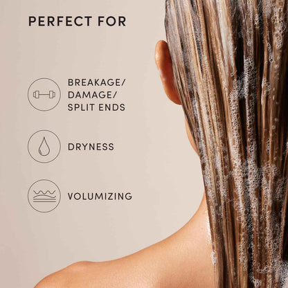 OUAI Fine Hair Shampoo - Biotin Thickening Shampoo for Flat, Thin Hair - Volumizing & Strengthening Keratin & Chia Seed Oil for Women & Men - Lightweight, Color-Safe, Sulfate Free