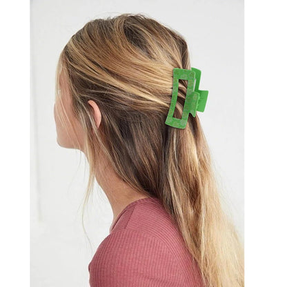 ANBALA_3Pcs_St_Patricks_Day_Claw_Clips_for_Thick_Thin_Hair,_3"_Strong_Hold_Square_Claw_Clips_for_Women_Girls_Non-Slip_Green_Shamrock_Irish_Clover_Hair_Clip_St_Patricks_Day_Accessories