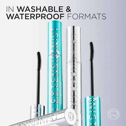 L'Oreal Paris Extensionist Mascara, Lengthening, Volumizing, and Curling Formula For a Lash Extension Eye Makeup Look, Washable