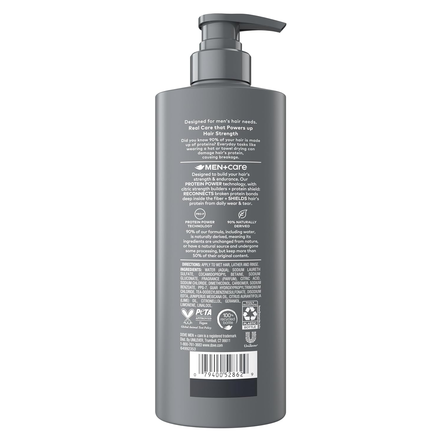 DOVE_MEN_+_CARE_Shampoo_1_count_Lime_&_Cedar_for_Real_Hair_that_Powers_Up_Hair_Strength,_with_Invigorating_&_Moisturizing_Results,_18_Fl_oz