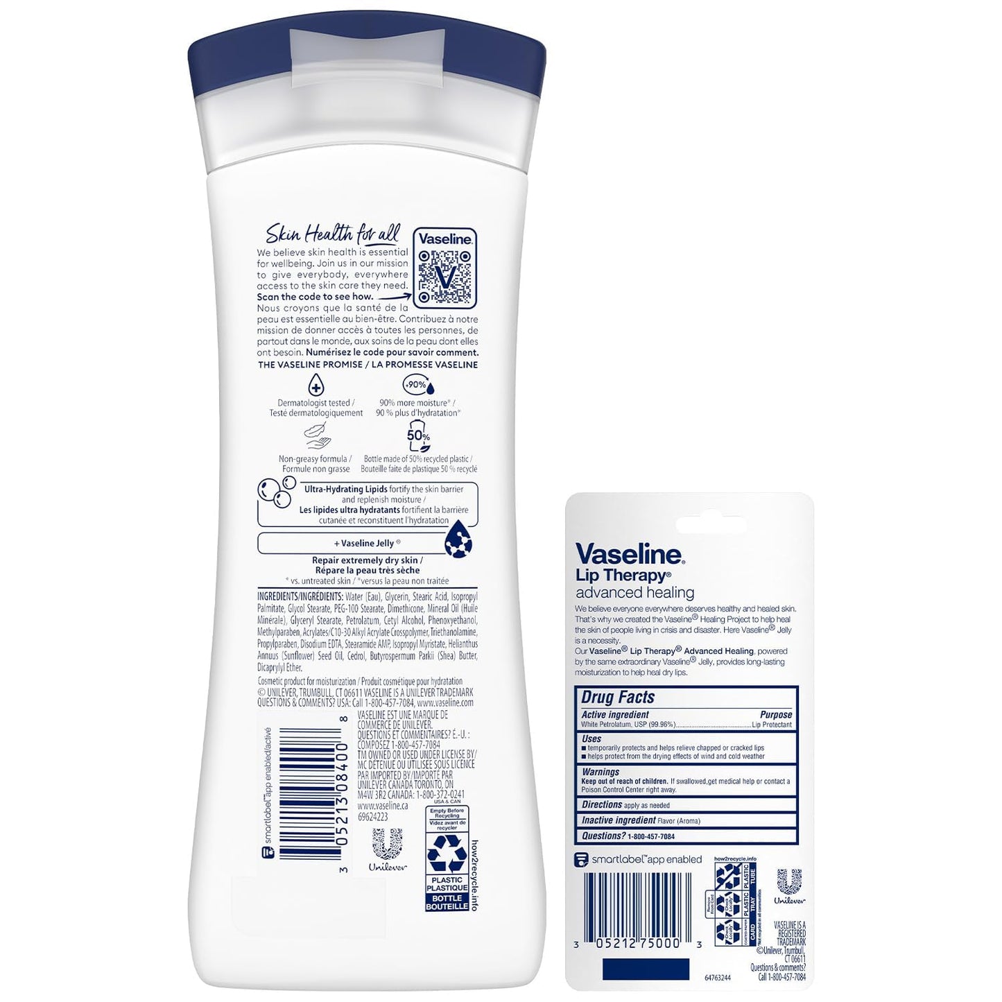 Vaseline_Intensive_Care_Lotion,_Unscented,_Advanced_Repair_–_Non-Greasy_Moisturizer_for_Extremely_Dry_Skin_+_Professional_Lip_Therapy_Tube