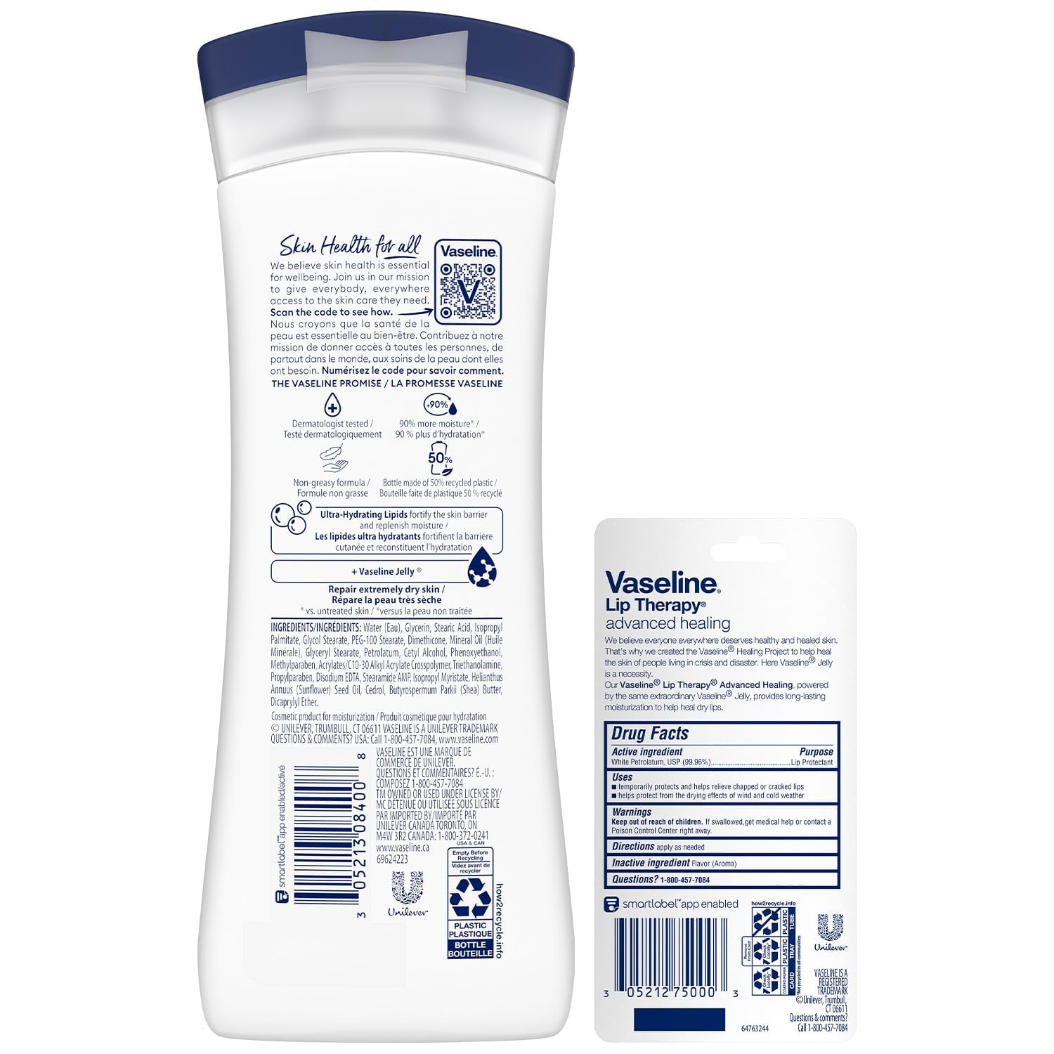 Vaseline_Intensive_Care_Lotion,_Unscented,_Advanced_Repair_–_Non-Greasy_Moisturizer_for_Extremely_Dry_Skin_+_Professional_Lip_Therapy_Tube