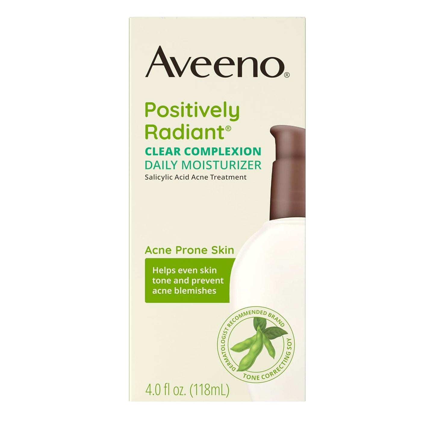 Aveeno_Positively_Radiant_Clear_Complexion_Face_Moisturizer,_Acne_Facial_Moisturizer_with_Soy_and_Salicylic_Acid_for_Oily_Skin,_Hypoallergenic_Formula,_Paraben-Free,_Non-Comedogenic,_Pump,_4_FL_OZ