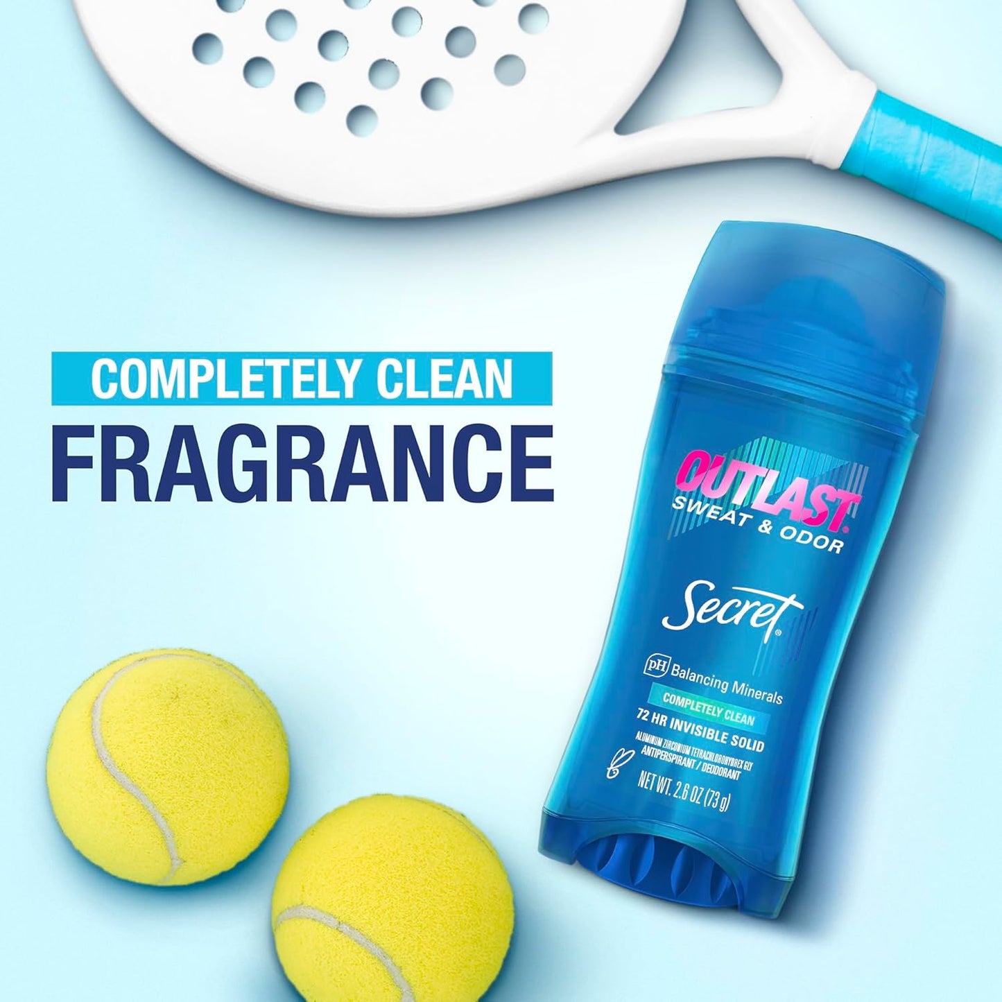 Secret_Outlast_Antiperspirant_Deodorant_for_Women,_72hr_Sweat_&_Odor_Protection,_PH_Balancing_Minerals,_Pro-Hyaluronic_Acid,_Clear_Gel,_Completely_Clean_Scent,_2.6_oz_(Pack_of_2)